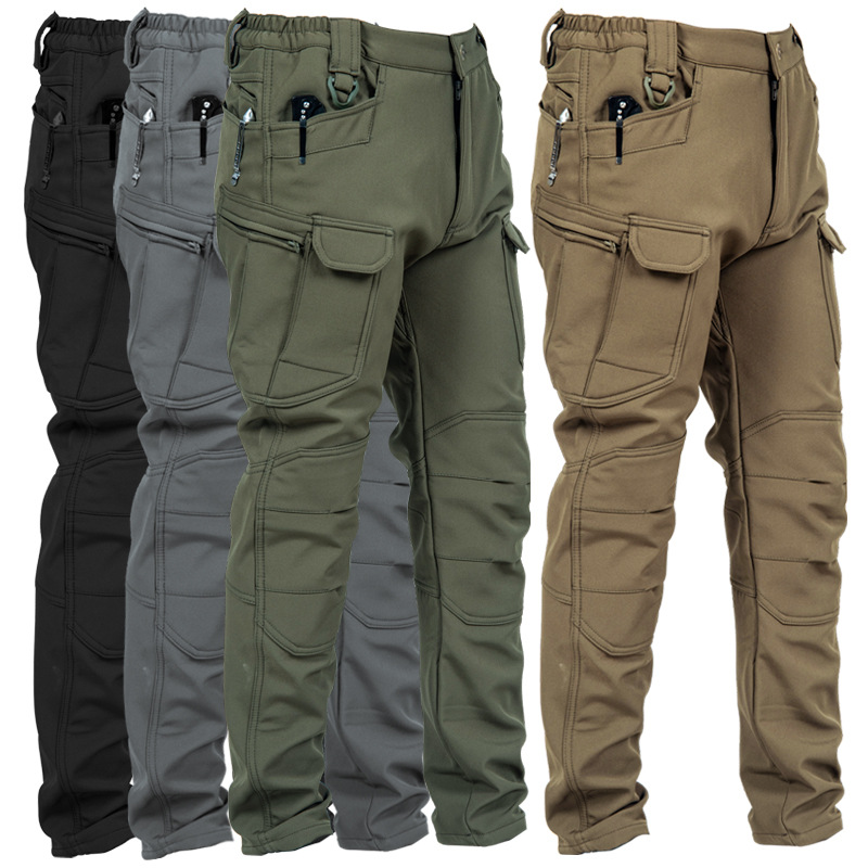 Winter Clothing Hiking - Pantaloni da Lavoro Tattici Slim Fit